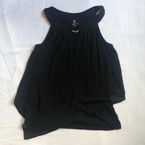Black dress tank
